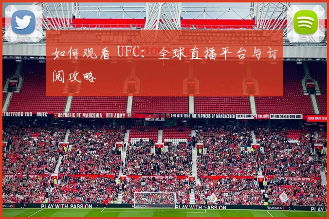 如何观看 UFC：全球直播平台与订阅攻略